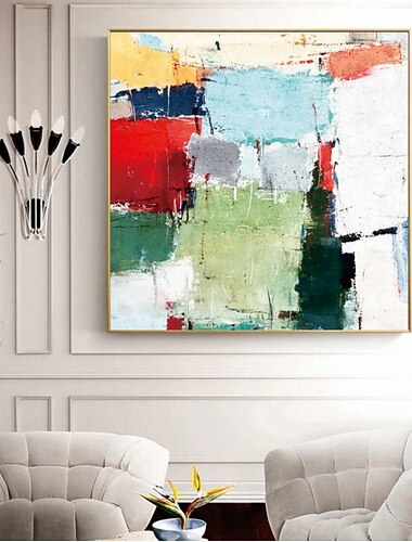 pictura in ulei pictata manual, pictura pe perete, tablouri decor pentru casa, panza rulata fara cadru neîntins