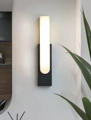 mramorová nástěnná lampa ložnice noční lampa severský obývací pokoj lampa do schodiště do uličky minimalistický hotel home stay lamp