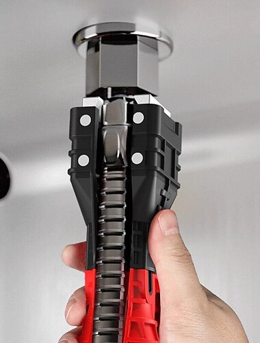 18 in 1 -avain hanaan liukastumisenesto keittiön pesualtaan korjausavain kylpyhuonehanan kokoonpano putkien asennustyökalu