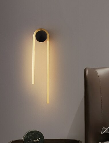 nástěnná svítidla led severský styl vnitřní nástěnná svítidla obývací pokoj ložnice měď