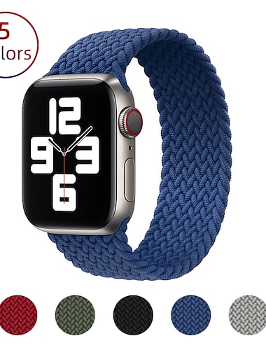  1 pcs Smart Watch-band för Apple  iWatch Series 8 7 6 5 4 3 2 1 SE 38/40/41mm 42/44/45/49mm Silikon Smart klocka Rem Mjuk Elastisk Andningsfunktion Sportband Ersättning Armband