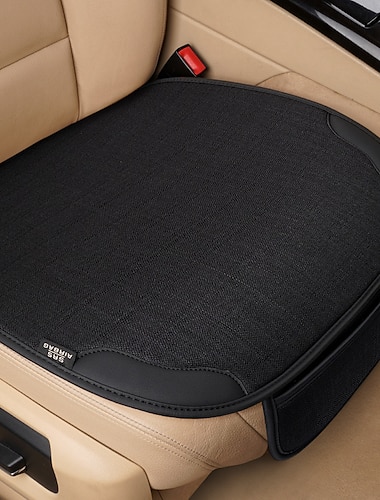 1ks Vodotěsný protiskluzový potah sedáku pro přední sedadla automobilu snadná instalace univerzální velikost