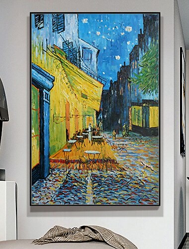Pintura al óleo famosa de van gogh sobre lienzo decoración de arte de la pared cuadro abstracto moderno para decoración del hogar pintura enrollada sin marco sin estirar