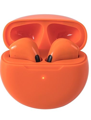 Auriculares verdaderamente inalámbricos PRO6 TWS auriculares intrauditivos Bluetooth 5.1 estéreo con caja de carga control táctil inteligente para Apple Samsung Huawei Xiaomi MI Zumba viaje móvil