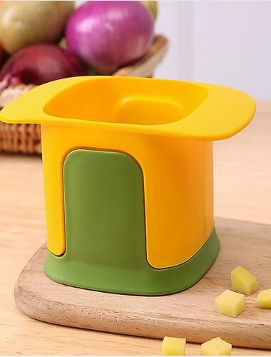 multifunctionele groentesnijder huishoudelijke handgeperste frietjes groentesnijder aardappelblokjes artefact keuken groente snijden artefact