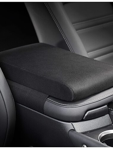 autó középkonzol huzat memóriahab kartámasz párna & kartámasz védő & középső szervező fekete könyökpárna & ülés központi doboz fedelét & univerzális belső tartozék teherautó autó suv