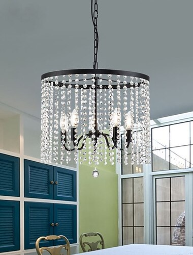 45cm jedinečný designový lustr kovový lakovaný moderní 220-240v