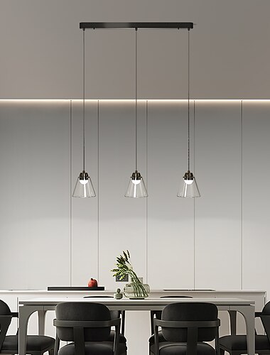 160/136 cm γεωμετρικά σχήματα κρεμαστό φως αλουμίνιο επίσημο στυλ μοντέρνο στυλ κλασικό καλλιτεχνικό μοντέρνο 220-240v