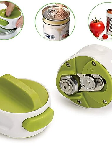 neuheit dosenöffner glasöffner deckelentferner hilfe bei arthritis schwache hände und senioren zubehör kompakter dosenöffner einfacher drehverschluss tragbar platzsparend