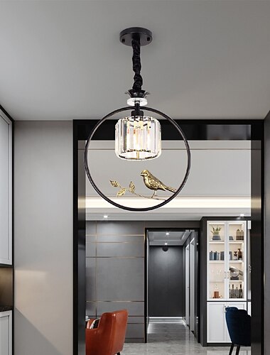 נברשת בעיצוב ייחודי 36 ס"מ צבועה מתכת גימורים מודרניים 220-240v