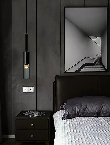 7 cm Wisiorek Lantern Desgin Lampy widzące Miedź Szkło Mosiądz Nowoczesny 110-120V 220-240V