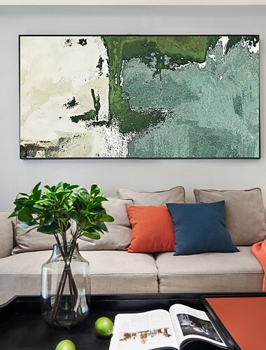 ελαιογραφία χειροποίητη ζωγραφισμένη στο χέρι τέχνη τοίχου αφηρημένη ζωγραφική σε καμβά διακόσμηση διακόσμηση σπιτιού τεντωμένο πλαίσιο έτοιμο για κρέμασμα
