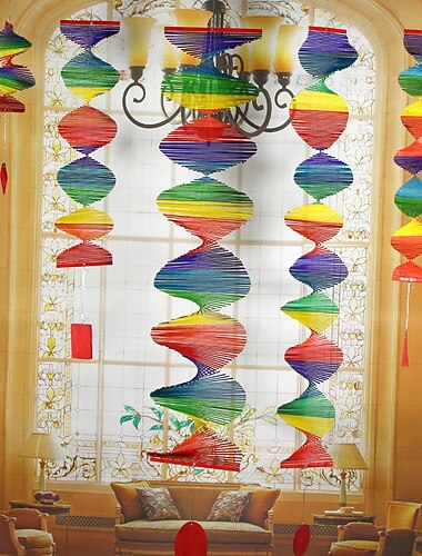 metall svart aluminium vindklokke håndlaget gave drømmefanger ornament veggheng utendørs dekor 80*50*8cm