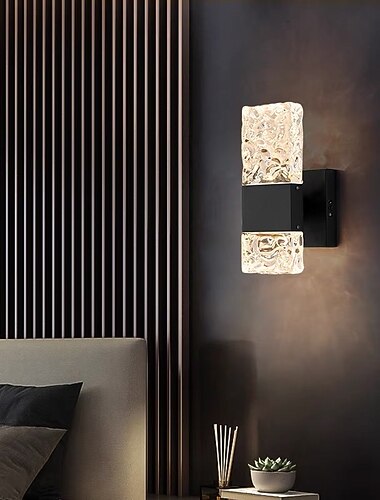 inomhus moderna inomhus vägglampor sovrum matsal metall vägglampa 220-240v 10 w