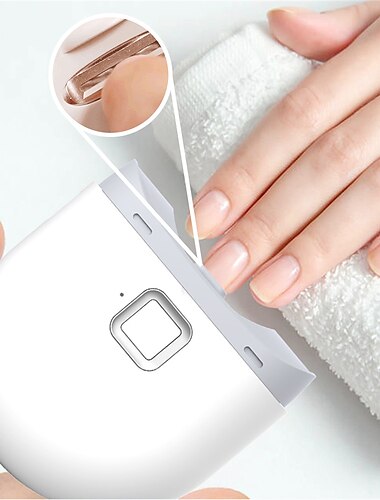 Elektrické automatické zastřihovače nehtů pedikúra nůžky na prsty a prsty nádoba na nehtové zbytky proti šplouchání elektrická manikúra Valentýnský dárek