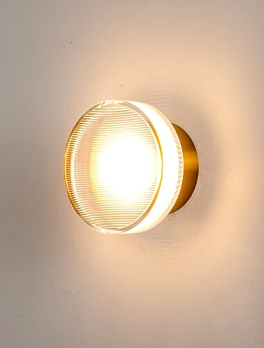 moderne slaapkamer nachtkastje trap gang tv achtergrond wandlamp designer model kamer rond nachtlampje