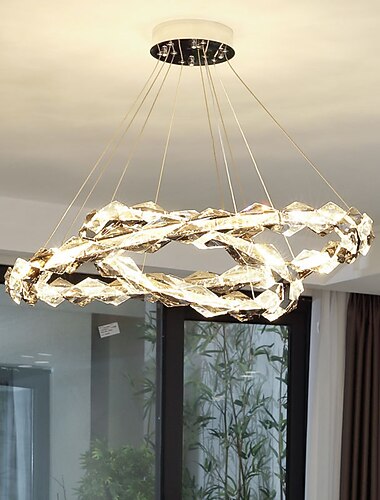 60cm riippulyhty design riippuvalaisin ruostumaton teräs galvanoitu moderni 220-240v