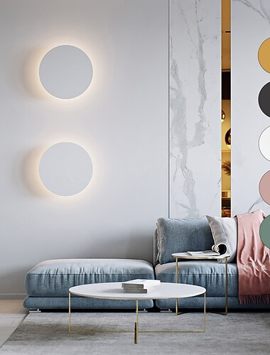  Lightinthebox mini estilo simple/moderno/contemporaneo 20 cm/30 cm aplique lamparas de pared led&amp; apliques de metal para salon/dormitorio/comedor