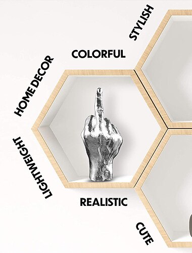 Décoration nordique maison sculpture majeur statue ornement maison bureau décoration résine artisanat pour chambre décor accessoires