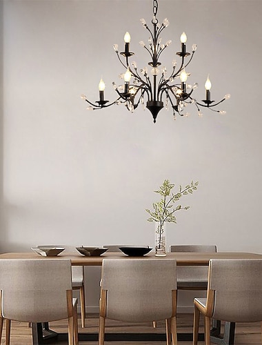  12 izzók 112 cm mini stílusú csillár fém festett fényezés retro / hagyományos / klasszikus 110-120v / 220-240v