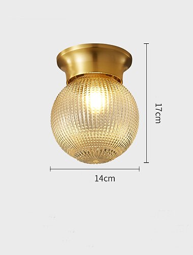 14 cm klotdesign taklampor koppar formell stil vintage stil modern stil modern nordisk stil 220-240v