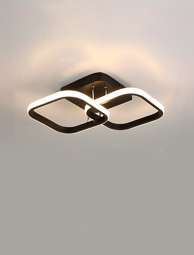 24 cm halbbündige Deckenleuchten Metall lackierte Oberflächen LED im nordischen Stil 3000/6000 K 110-120 V 220-240 V