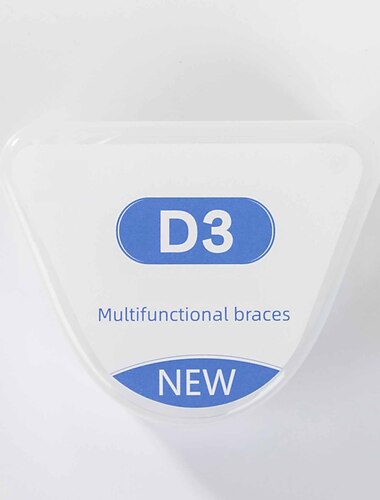 bretels beugels volwassen tpe materiaal correctie mouwen anti-bok tanden om de lucht te wikkelen om nacht te corrigeren anti-slijp beugels