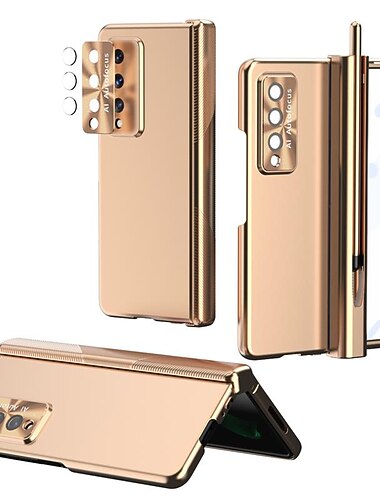 puhelin Etui Käyttötarkoitus Samsung Galaxy Z-taitto 7 Z Fold 5 Z Fold 4 Z Fold 3 Suojakuori Voltti Kynäteline Pinnoitus Yhtenäinen PC