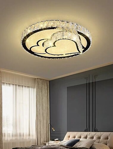 Plafoniere cu design unic de 50 cm din oțel inoxidabil galvanizat modern 220-240v