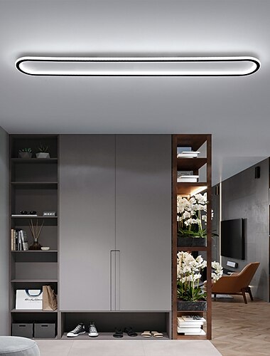 kattovalaisin himmennettävä kattovalaisin alumiini moderni tyyli musta led moderni 110-265v