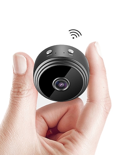  A9 カメラ 1080P(1920×1080) ミニ ワイヤレス モーション検出 リモートアクセス ワイファイ・プロテクテッド・セットアップ（WPS） 屋内 サポート 128 GB
