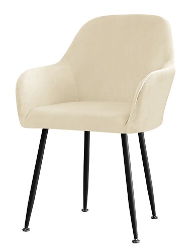 aksamitny elastyczny pokrowiec na krzesło z oparciem w kształcie uszu bordowy pokrowiec na krzesło z oparciem w kształcie uszu, wielokrotnego użytku pokrowiec ochronny do jadalni, wystroju domu,