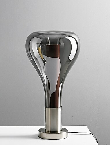 テーブルランプ ベッドサイドランプ モダン コンテンポラリー 北欧スタイル 勉強部屋 オフィス 屋内用 メタル 110-240v グレー ホワイト