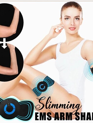 Draagbare nek lichaam massager microstroom spierverlichting pijn mini elektrisch handig intelligent cervicale massage stickers meridiaan massager Valentijnsdag cadeau