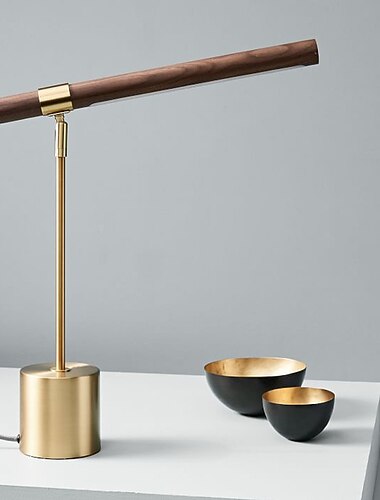 pöytävalaisin puinen, yöpöytävalaisin moderni led-yöpöytälamppu olohuoneeseen makuuhuoneen työpöytäsisustus valot kodin puinen yöpöytävalaisin