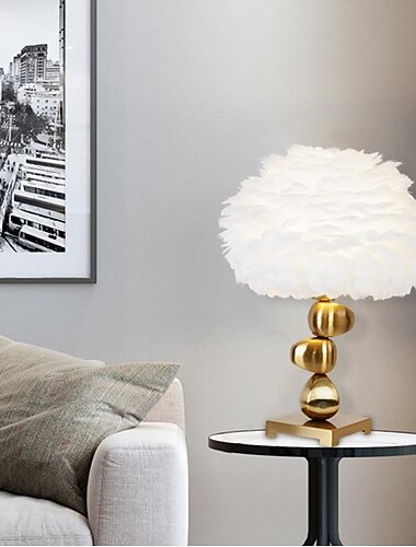 veer tafellamp wit modern creatief nachtkastje licht led decoratieve verlichting voor woonkamer slaapkamer bar restaurant bruiloft woondecoratie
