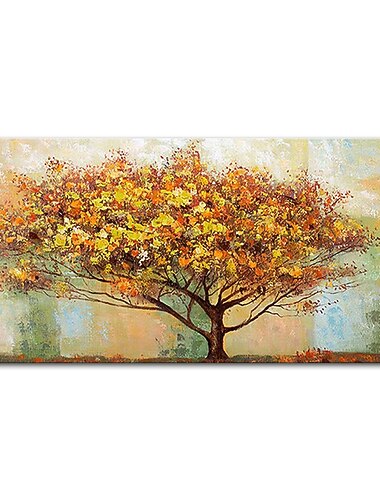 mintura käsintehty puu maisema öljymaalauksia kankaalle seinä taide koristelu moderni abstrakti kuva kodin sisustukseen rullattu kehyksetön venyttämätön maalaus