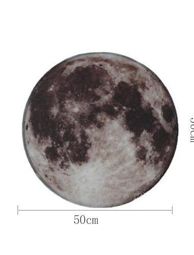 appliques murales led lune intérieur, simplicité chambre salon fond applique murale lumière lune illumination lumières décoratives