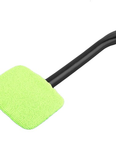 ceyes kit de perii pentru curățarea geamurilor mașinii ștergătoare de parbriz perie din microfibră instrument de curățare auto cu mâner lung accesorii auto 3 culori accesorii auto