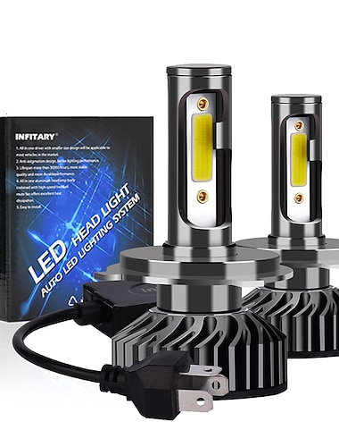  2 stuks INFITARY Automatisch LED Koplamp H13 9004 9007 Lampen 12000 lm 72 W 6000-6500 k Energiebesparend Plug en play Beste kwaliteit Voor Universeel