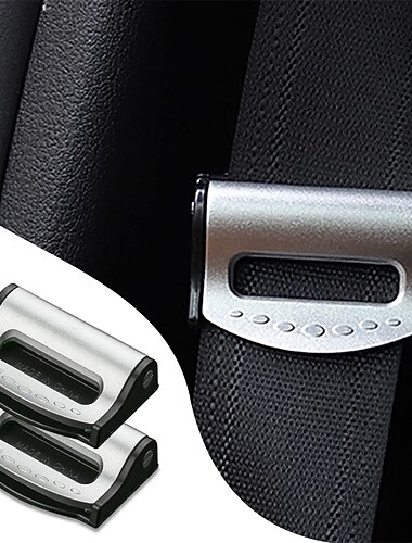 Set de 2 ajustatoare pentru centura de siguranță auto - poziționator de confort pentru umeri și gât pentru adulți potrivire universală