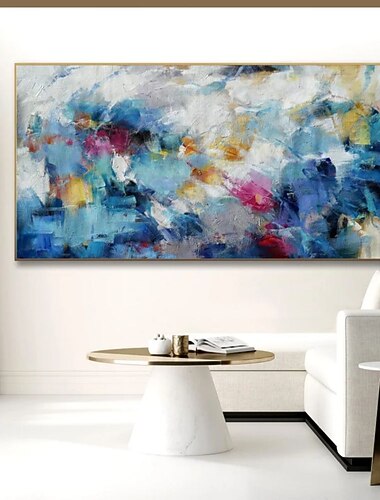 pictura in ulei lucrata manual canvas arta perete decor modern abstract pentru decor casa rulat fara rama pictura neîntinsa