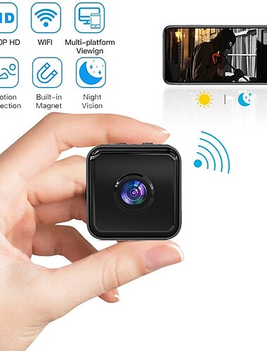 νέα x2 mini κάμερα hd 1080p wifi ip κάμερα οικιακή ασφάλεια νυχτερινής όρασης ασύρματη απομακρυσμένη κάμερα παρακολούθησης μίνι κάμερες