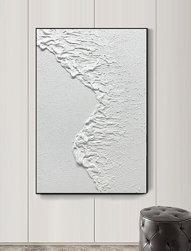 油絵 手作り 手描き ウォールアート 厚い油 抽象キャンバス 絵画 家の装飾 装飾 ストレッチフレーム すぐに掛けられます