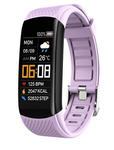 696 C5S Relógio inteligente 0.96 polegada Pulseira inteligente Bluetooth Aviso de Chamada Lembrete sedentária Compatível com Android iOS Unisexo Lembrete de Mensagem IP 67 31 mm caixa de relógio