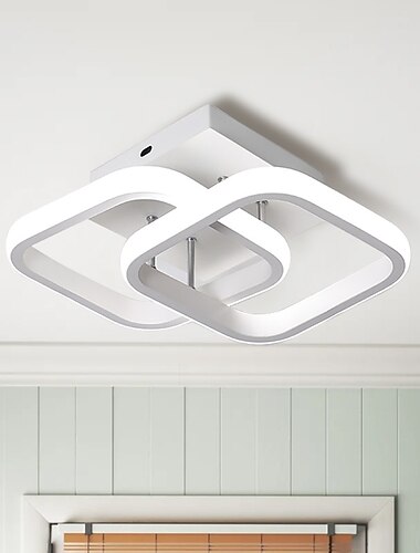 24 cm loftslampe led flush mount lys metal moderne stil malet finish 110-120v 220-240v