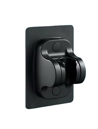 suporte de cabeça de chuveiro adesivo de montagem na parede suporte de varinha de chuveiro portátil ajustável sem perfuração suporte de montagem na parede