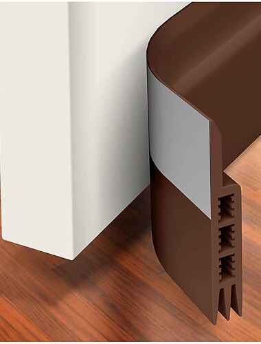 ajtó huzatgátló ajtó alatt huzatgátló szigetelő ajtóseprő időjárás csillapító zajgátló erős ragasztó 39 hossz 1m