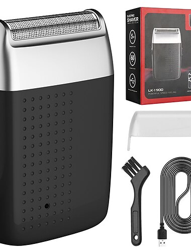 電動フォイルシェーバー 男性用刃の充電式ひげ剃り バレンタインデーギフト