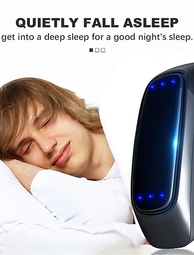 Έξυπνη Συσκευή Αντι-Ροχαλητού EMS Ήχος Κύμα Έκχυσης Εναντίον Ροχάλησμα Ειδικευμένο Αντι Ροχαλητού για Άνδρες και Γυναίκες Δώρο για την Ημέρα του Αγίου Βαλεντίνου